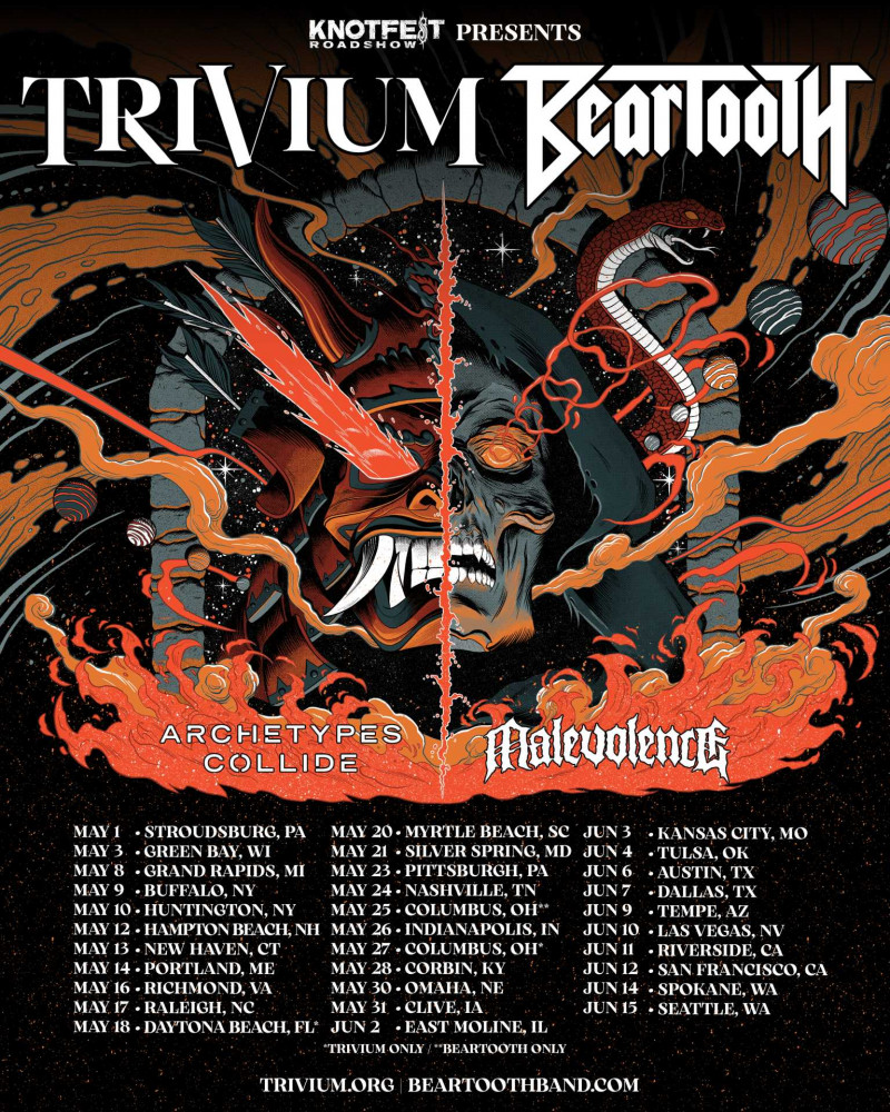 trivium tour 2023 usa