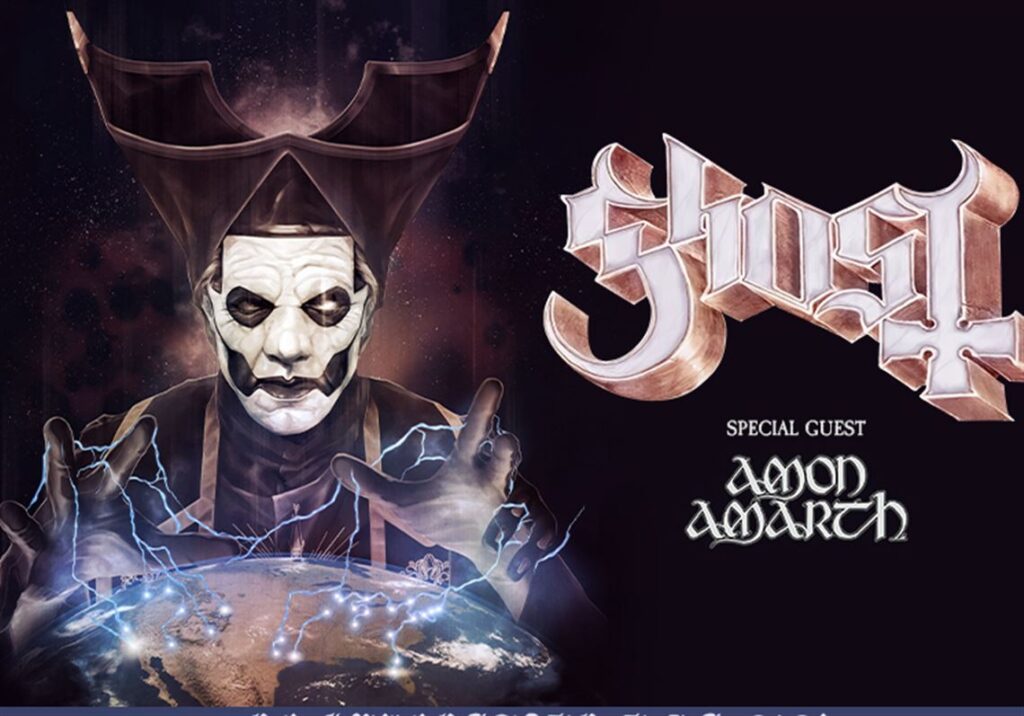 Ghost, Amon Amarth rock Pine Knob with theatrical extravagance – The  Oakland Press