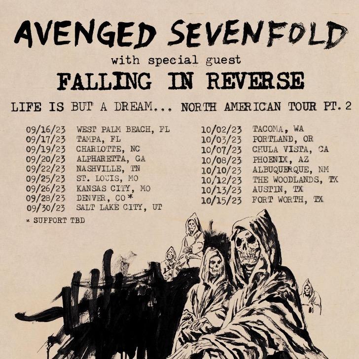 Amazing show in WPB : r/avengedsevenfold
